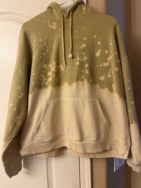 La Detresse “The King” abstract print Hoodie Sweatshirt.